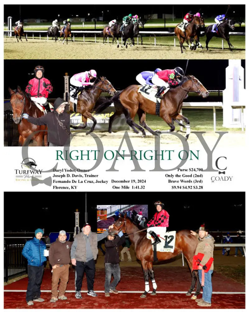 Right On - 12-19-24 R07 Tp Turfway Park