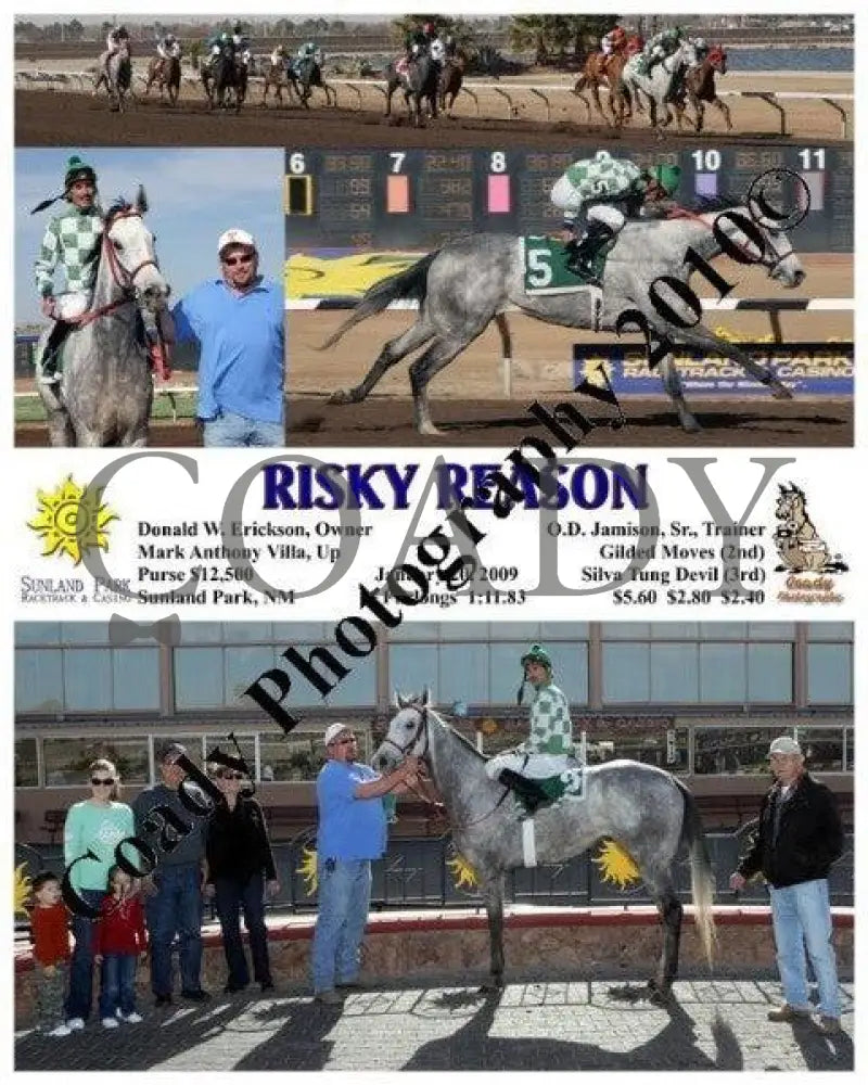 Risky Reason - 1 20 2009 Sunland Park
