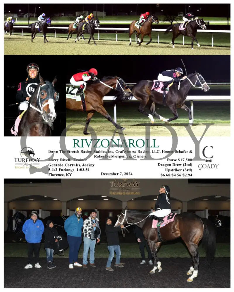 Rivzonaroll - 12-07-24 R01 Tp Turfway Park