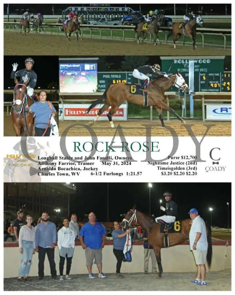 Rock Rose - 05-31-24 R05 Ct Hollywood Casino At Charles Town Races