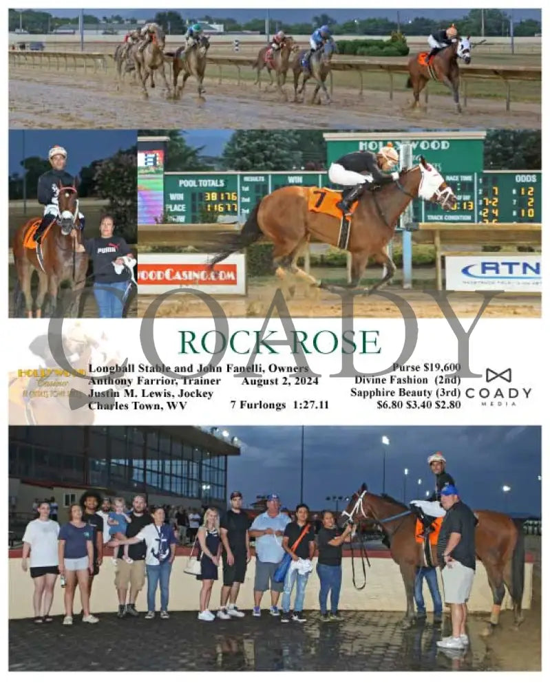 Rock Rose - 08-02-24 R03 Ct Hollywood Casino At Charles Town Races