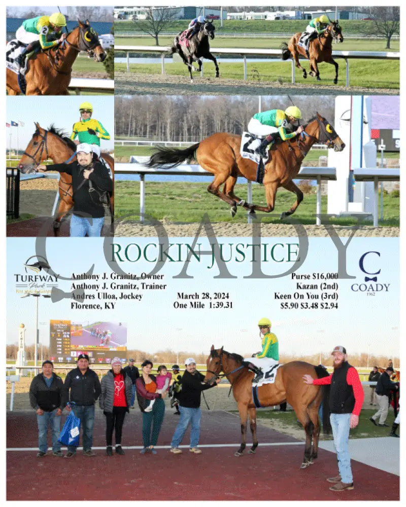 Rockin Justice - 03 - 28 - 24 R03 Tp Turfway Park