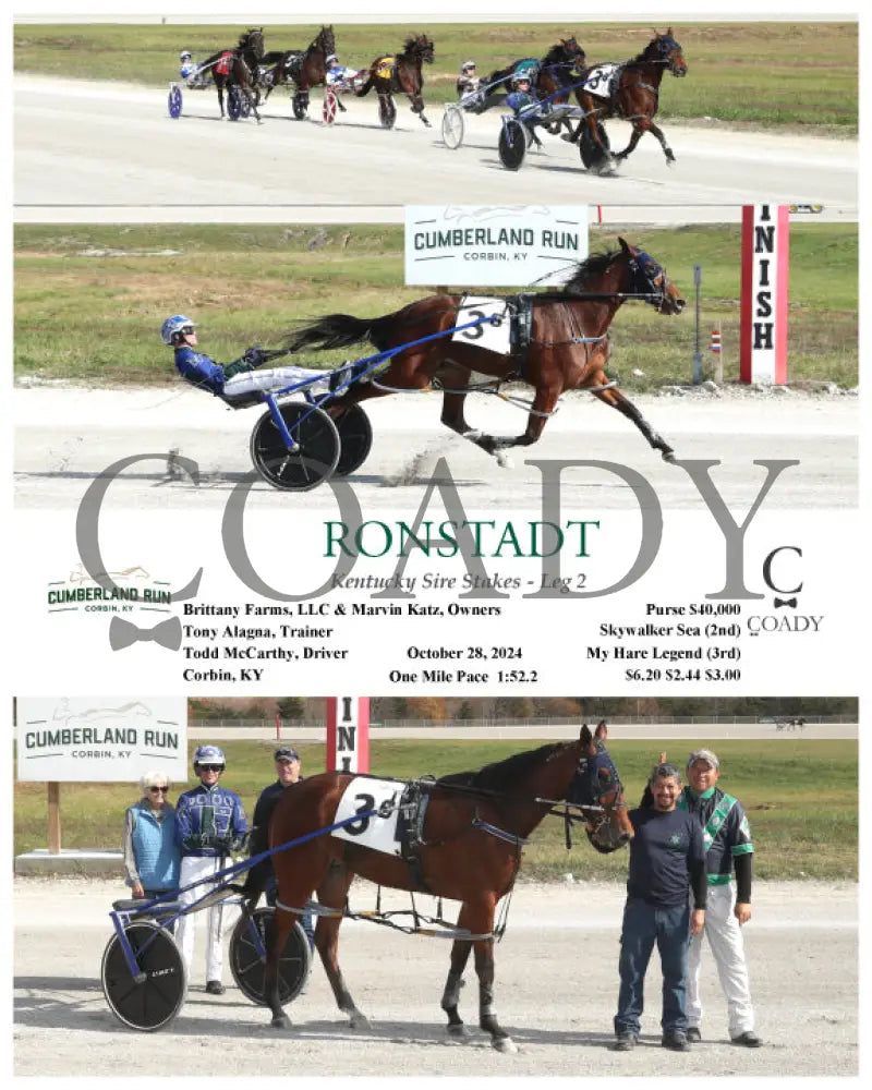 Ronstadt - Kentucky Sire Stakes Leg 2 10-28-24 R06 Clr Cumberland Run