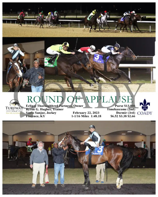 Round Of Applause - 02-22-23 R03 Tp Turfway Park