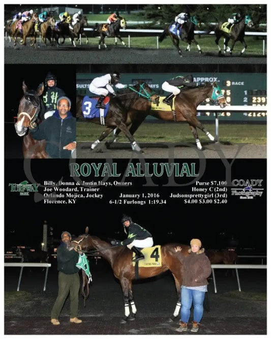 Royal Alluvial - 010116 Race 03 Tp Turfway Park