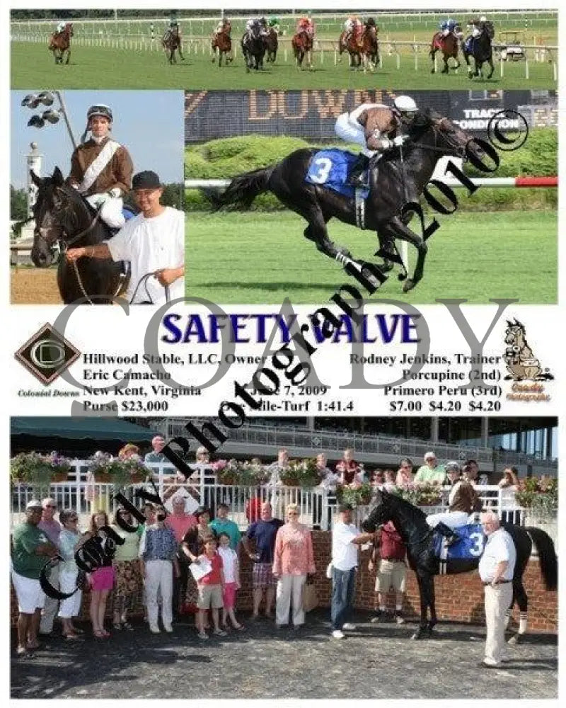 Safety Valve - 6 7 2009 Colonial Downs