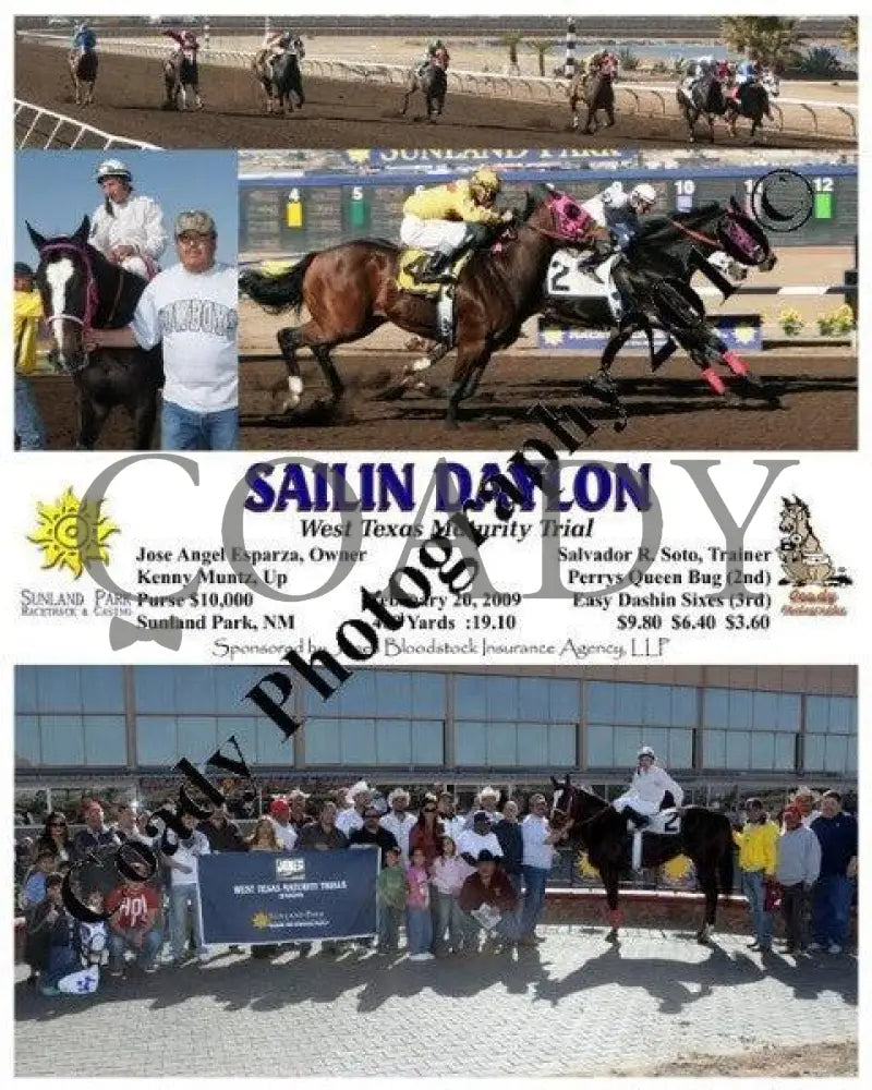 Sailin Daylon - West Texas Maturity Trial 2 Sunland Park