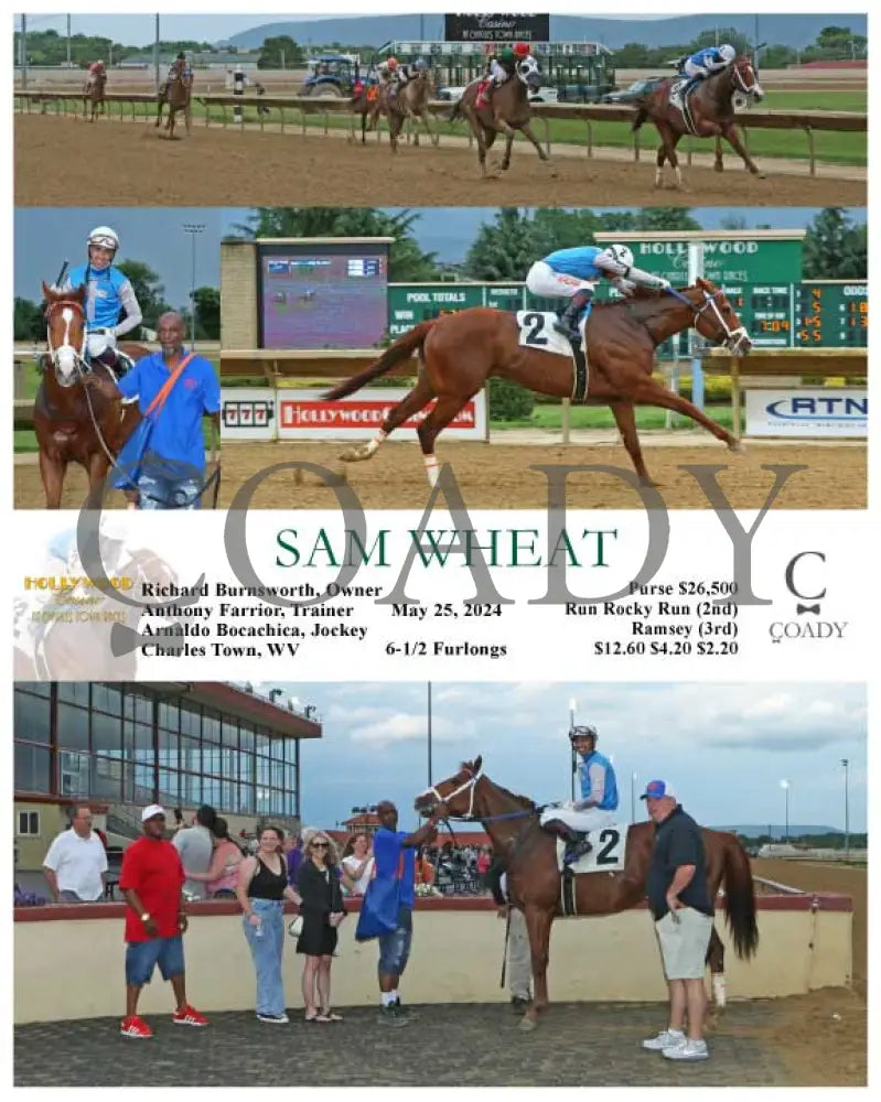 Sam Wheat - 05-25-24 R01 Ct Hollywood Casino At Charles Town Races