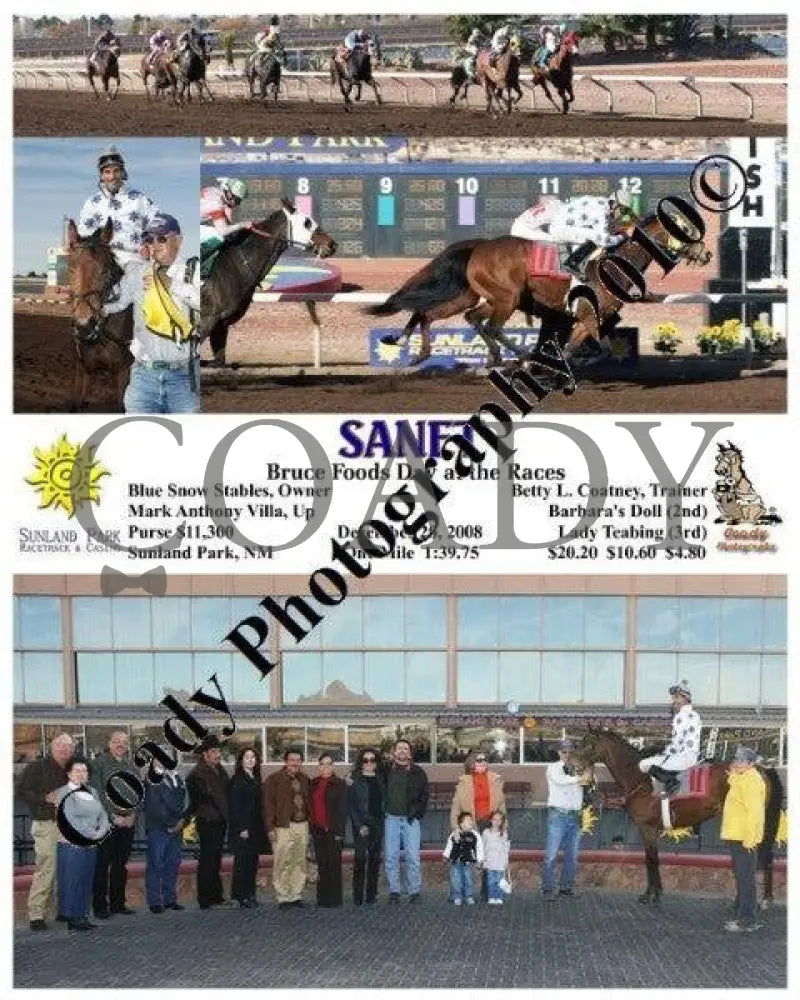 Sanet - Bruce Foods Day At The Races 12 20 2 Sunland Park