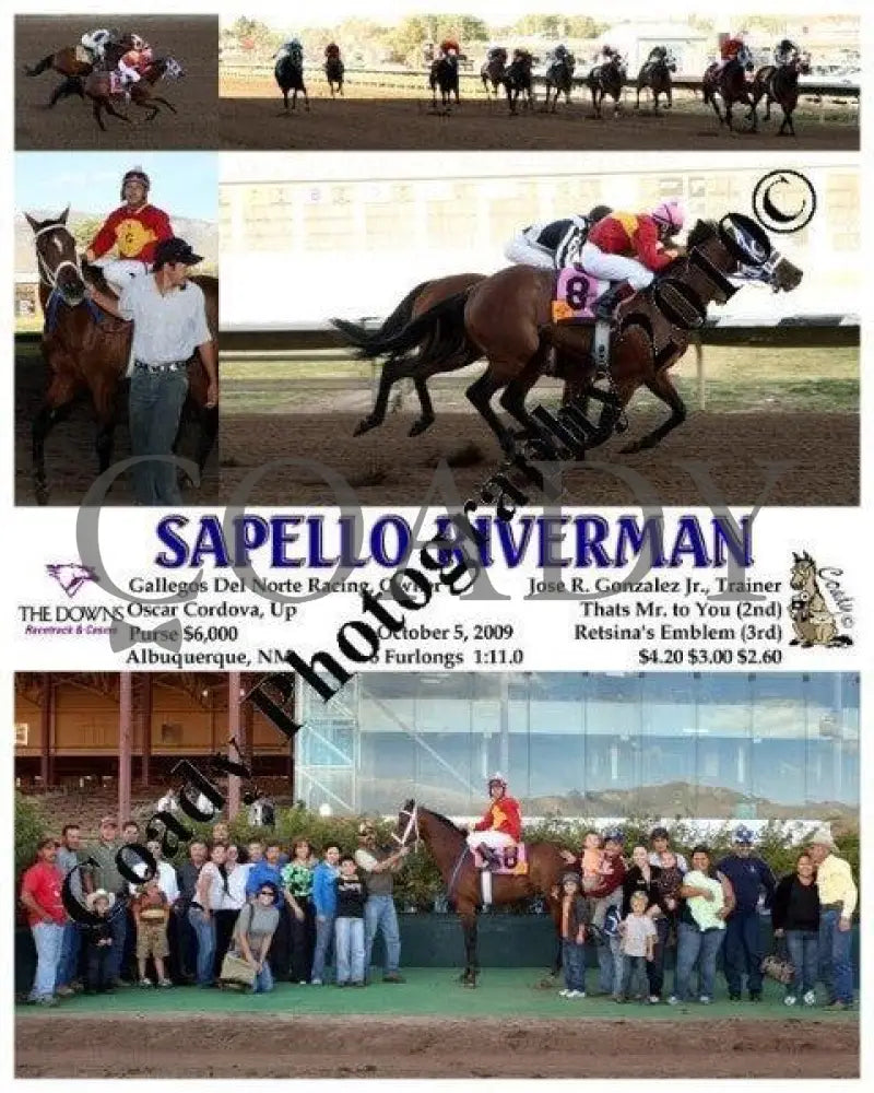 Sapello Riverman - 10 5 2009 Downs At Albuquerque