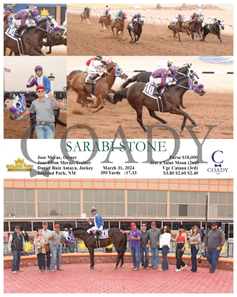 Sarabi Stone - 03 - 31 - 24 R05 Sun Sunland Park