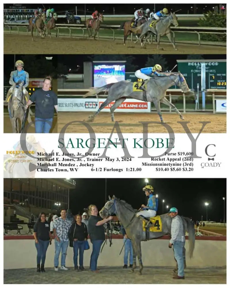 Sargent Kobe - 05-03-24 R07 Ct Hollywood Casino At Charles Town Races