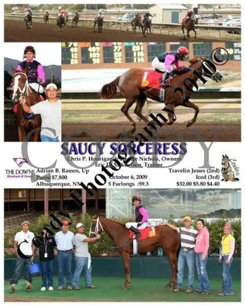 Saucy Sorceress - 10 6 2009 Downs At Albuquerque