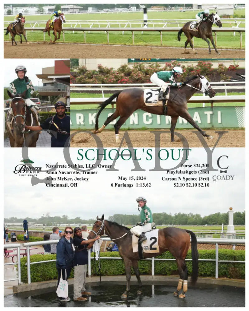 School’s Out - 05-15-24 R04 Btp Belterra Park