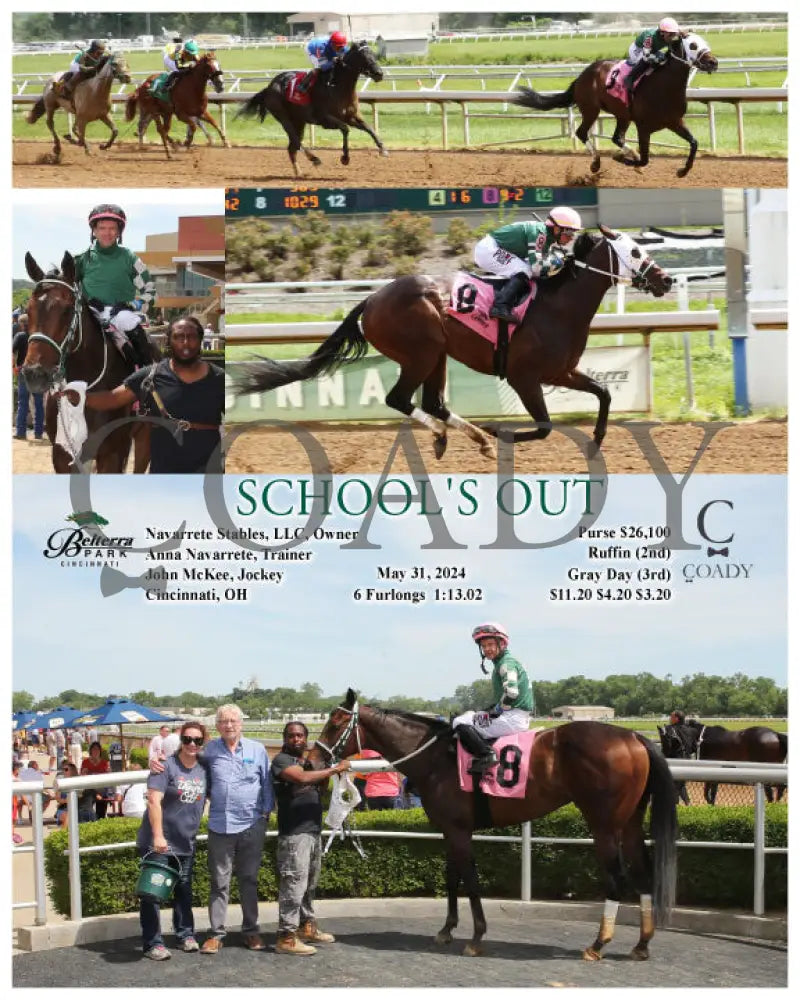 School’s Out - 05-31-24 R07 Btp Belterra Park