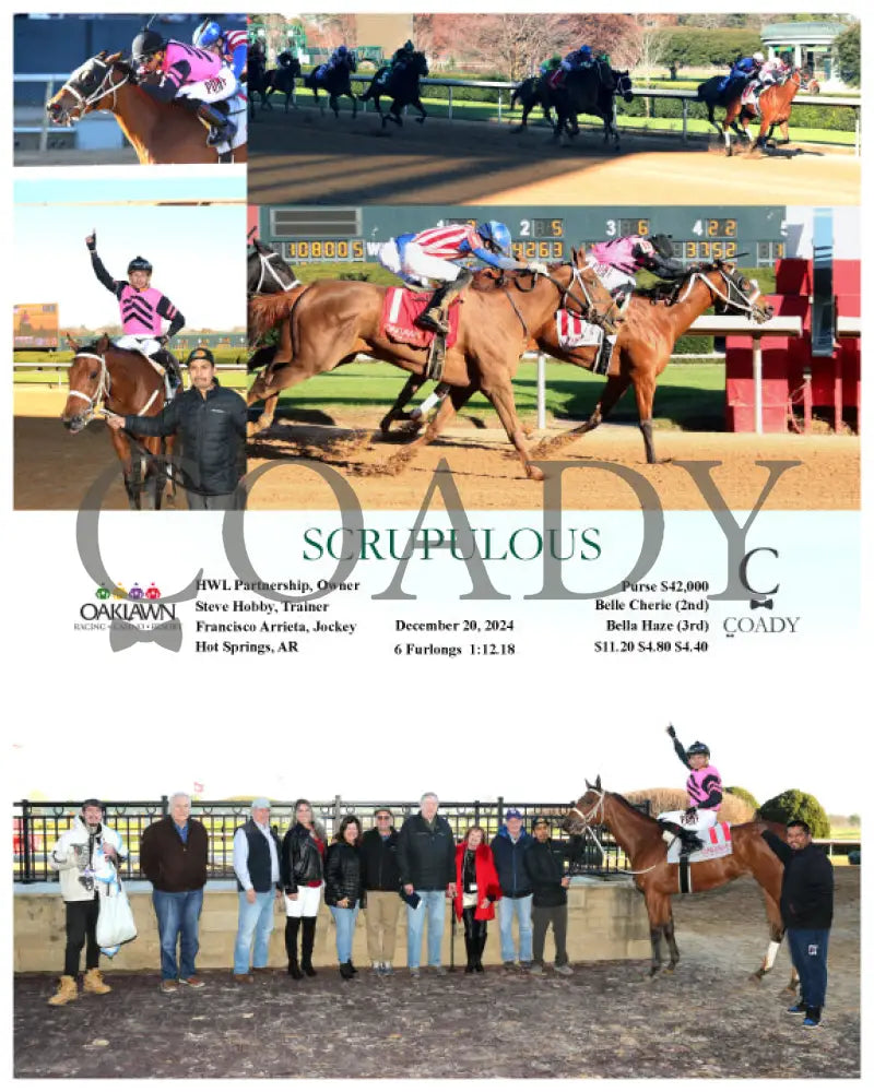 Scrupulous - 12-20-24 R06 Op Oaklawn Park