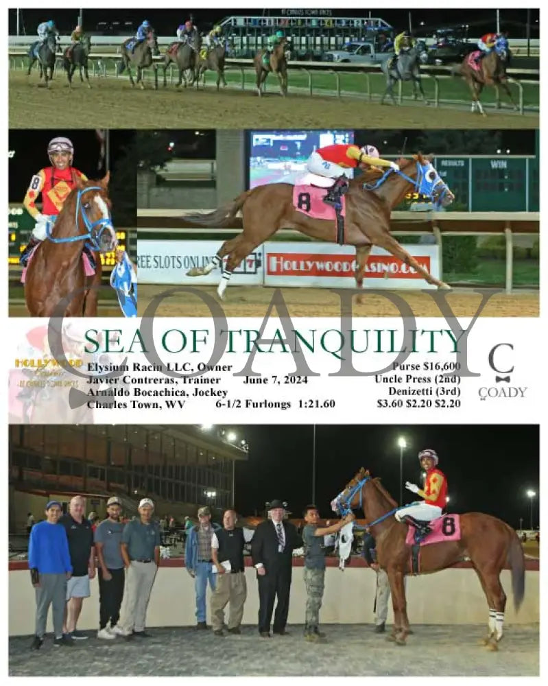 Sea Of Tranquility - 06-07-24 R08 Ct Hollywood Casino At Charles Town Races