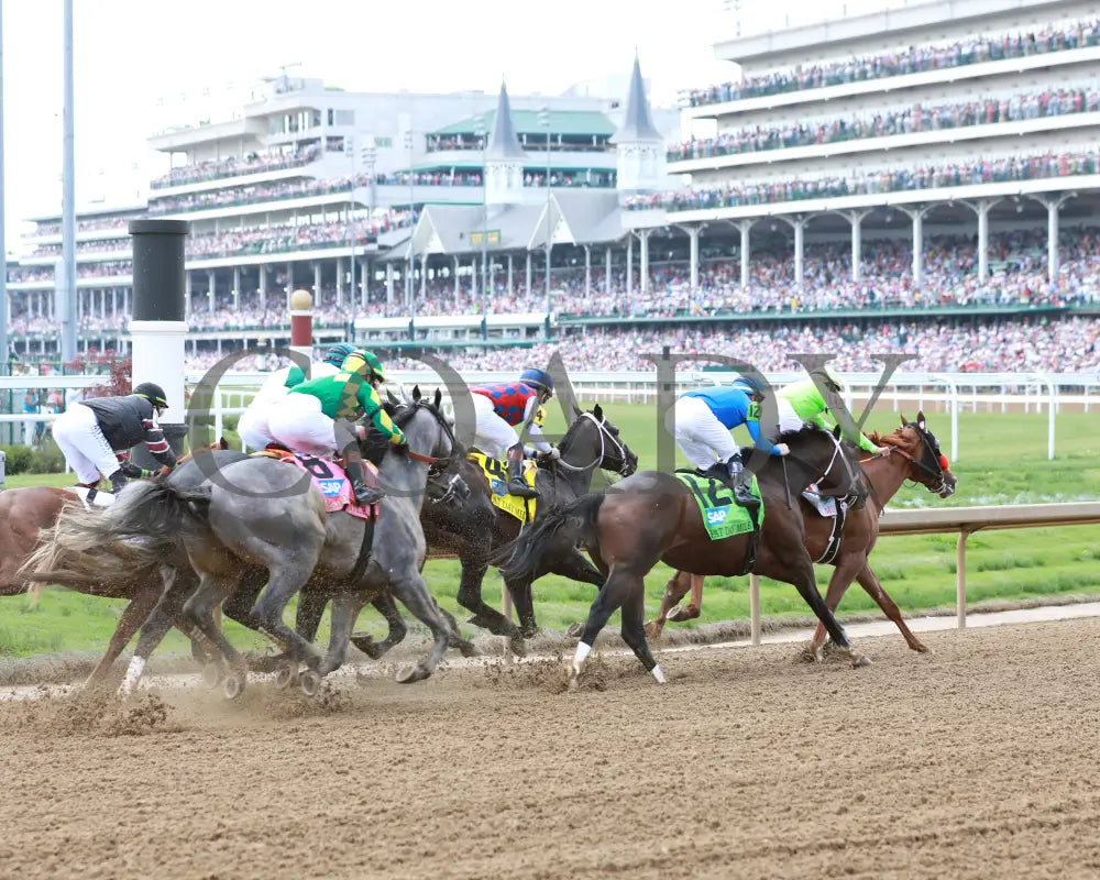 Seize The Grey - The Pat Day Mile G2 100Th Running 05-04-24 R08 Churchill Downs Backstretch Turn 02
