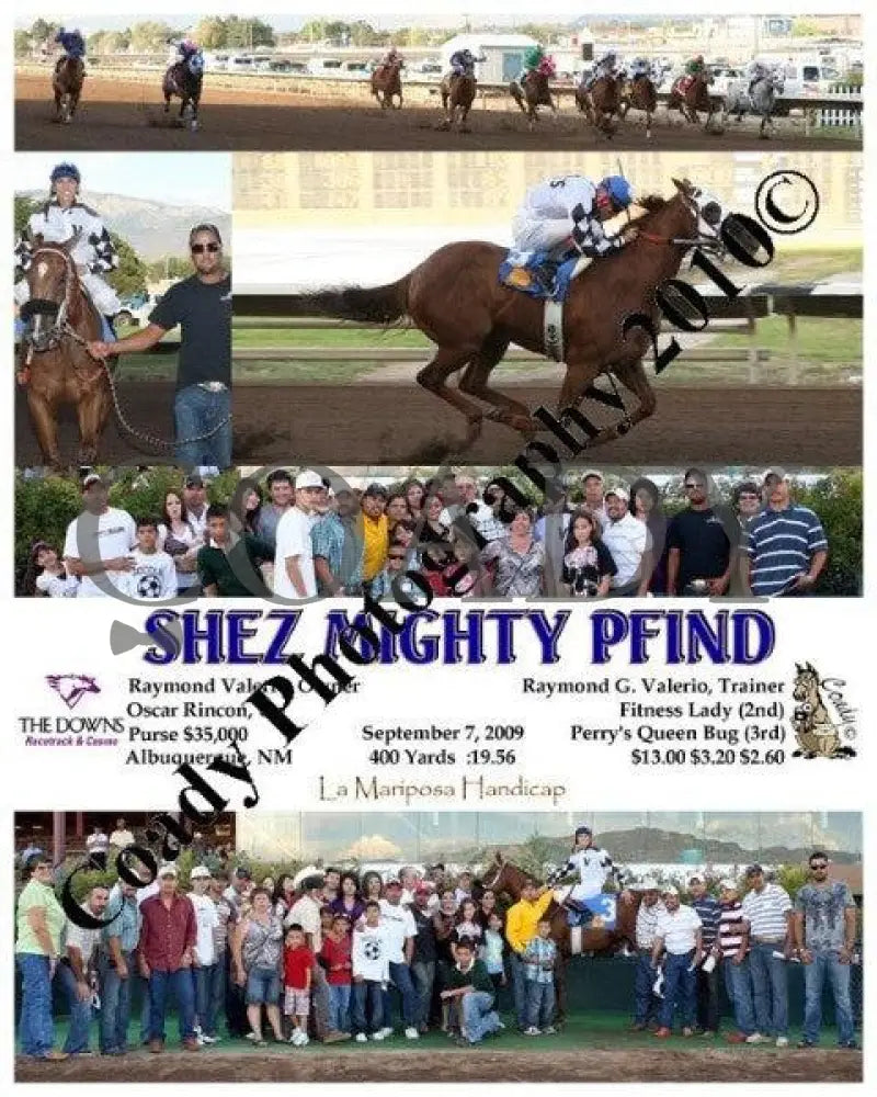 Shez Mighty Pfind - The Buttons And Bows 35 000 Downs At Albuquerque