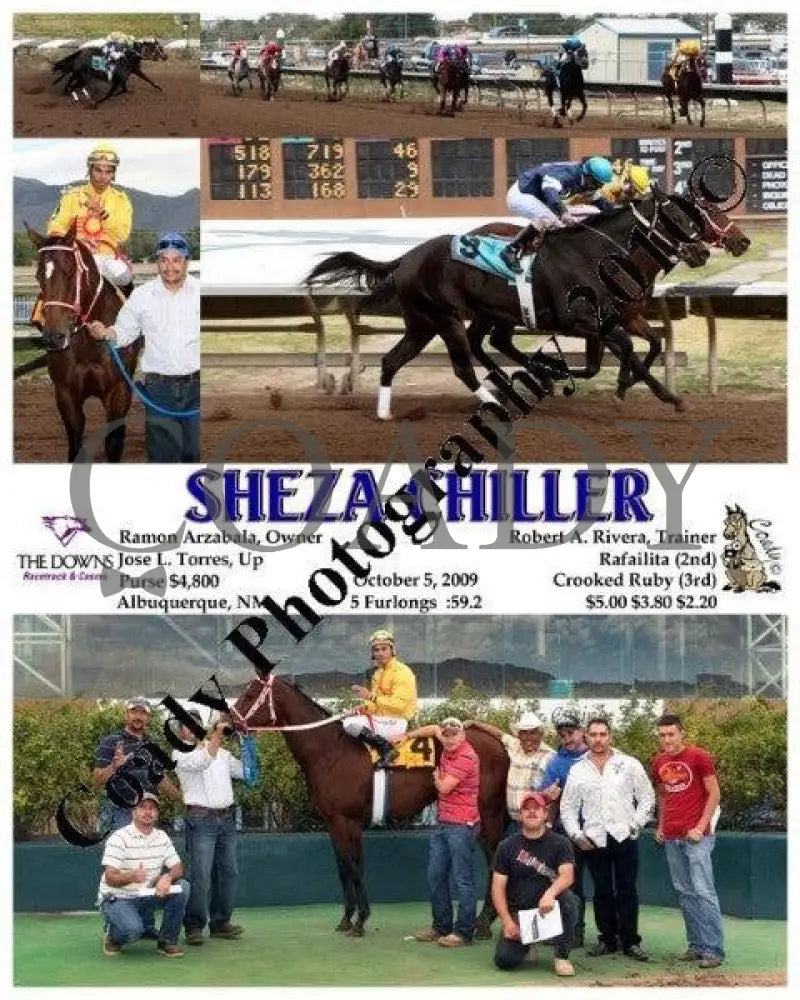 Sheza Chiller - 10 5 2009 Downs At Albuquerque