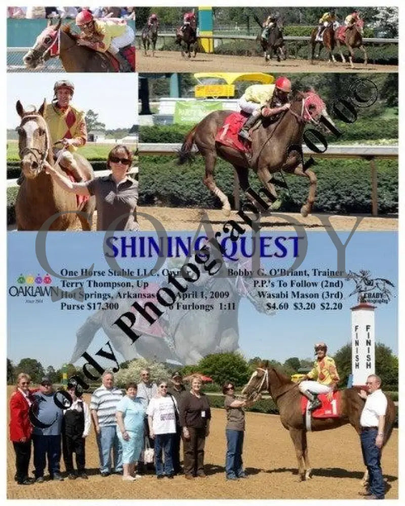 Shining Quest - 4 1 2009 Oaklawn Park