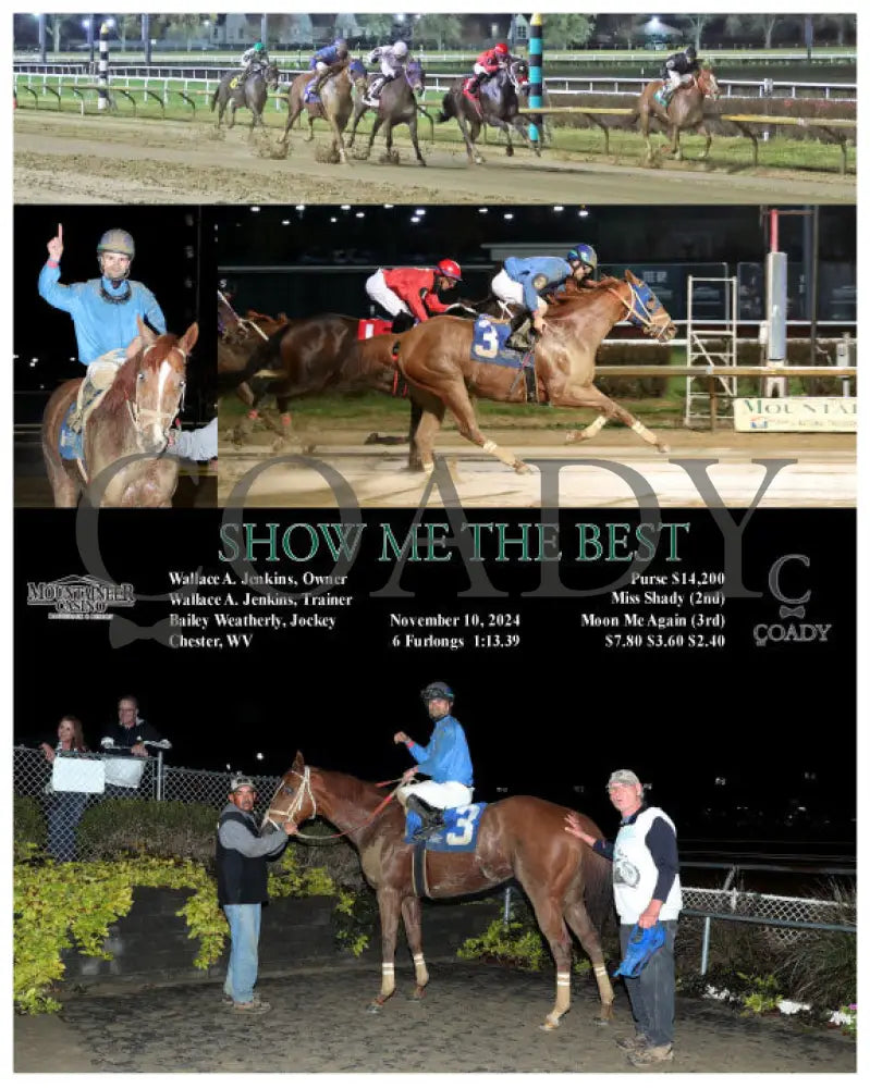 Show Me The Best - 11-10-24 R06 Mnr Mountaineer Park