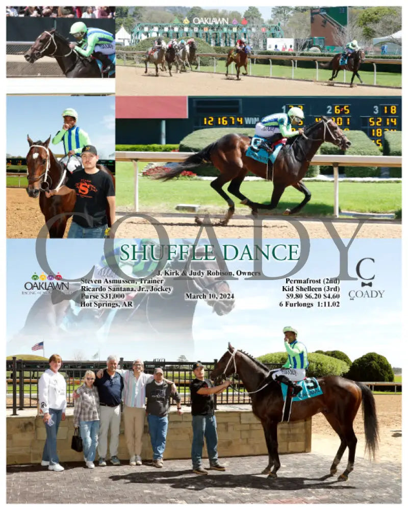 Shuffle Dance - 03 - 10 - 24 R02 Op Oaklawn Park