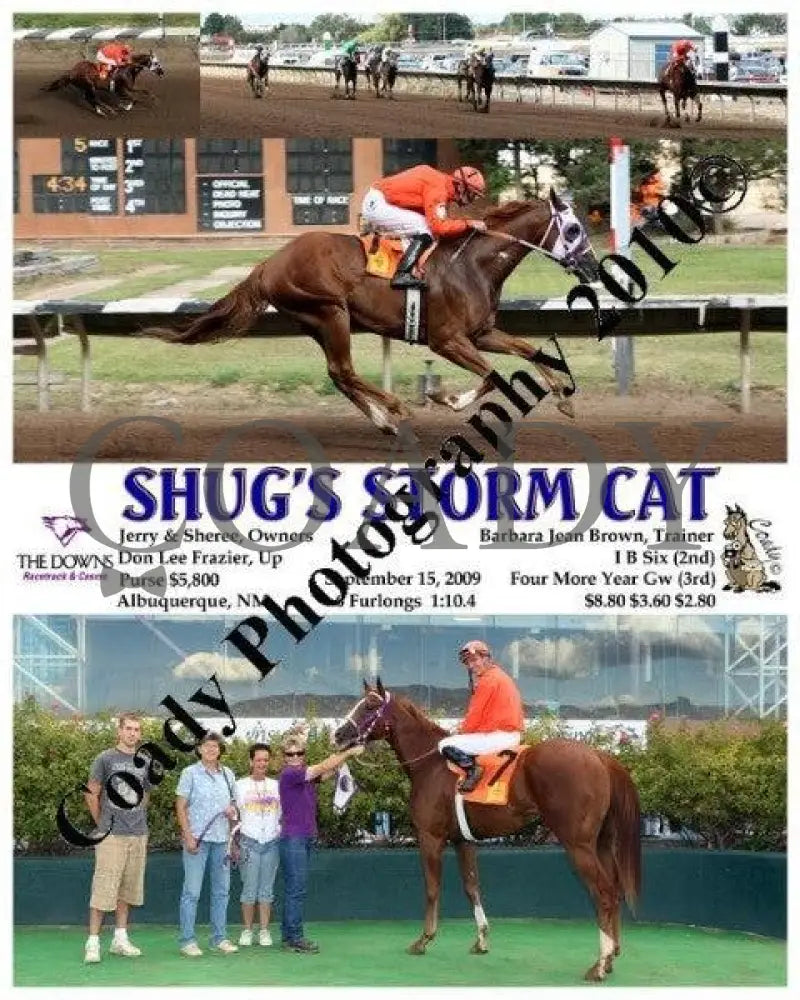Shug S Storm Cat - 9 15 2009 Downs At Albuquerque