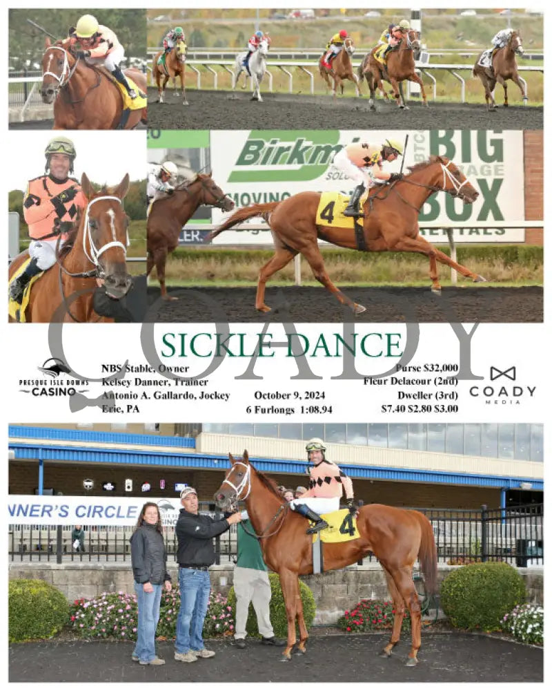 Sickle Dance - 10-09-24 R04 Pid Presque Isle Downs