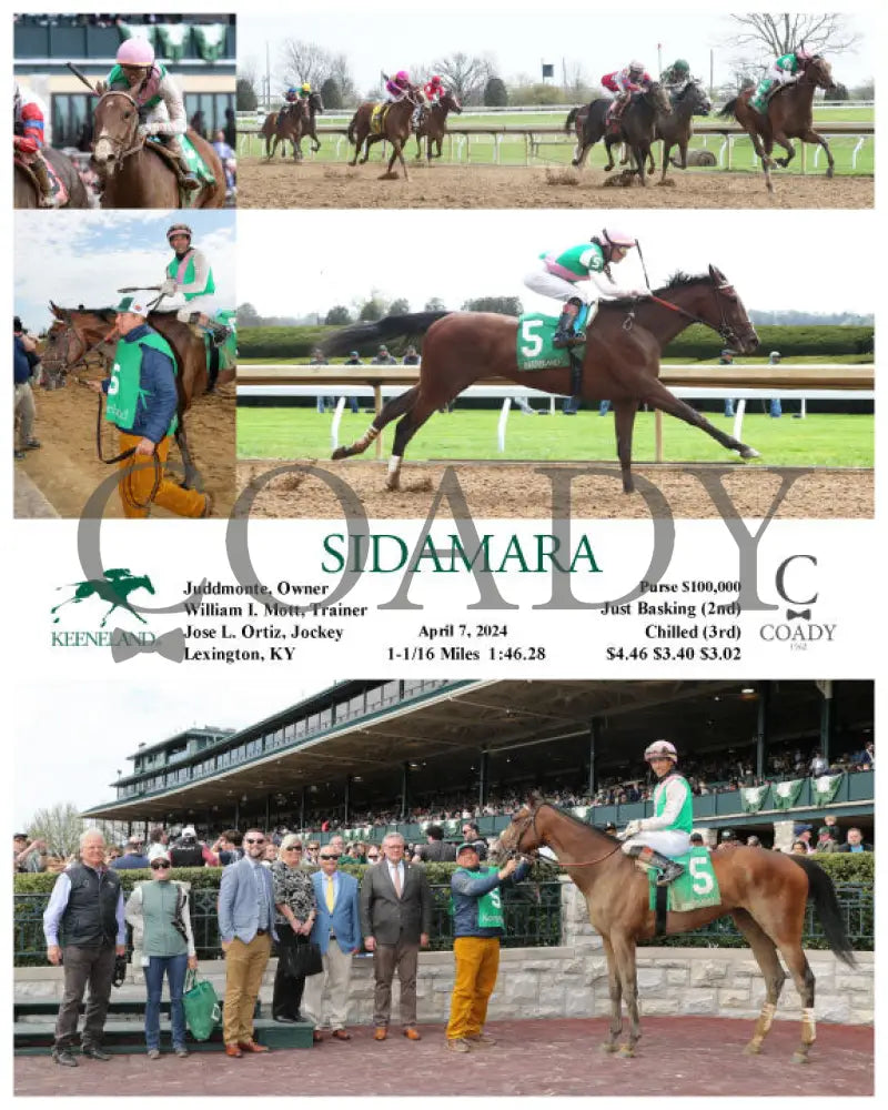 Sidamara - 04 - 07 - 24 R06 Kee Keeneland