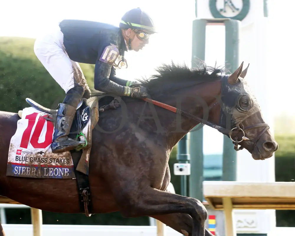 Sierra Leone - The Toyota Blue Grass G1 100Th Running 04 - 06 - 24 R10 Kee Tight Finish 01 Keeneland