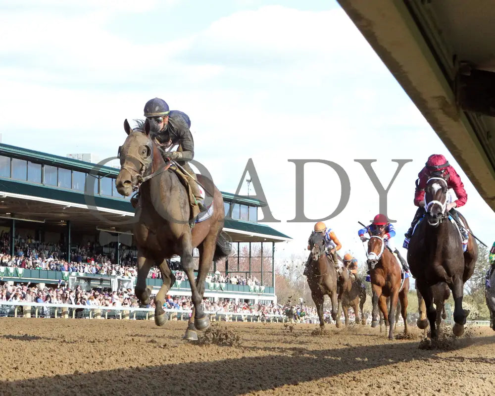 Sierra Leone - The Toyota Blue Grass G1 100Th Running 04 - 06 - 24 R10 Kee Under Rail 01 Keeneland