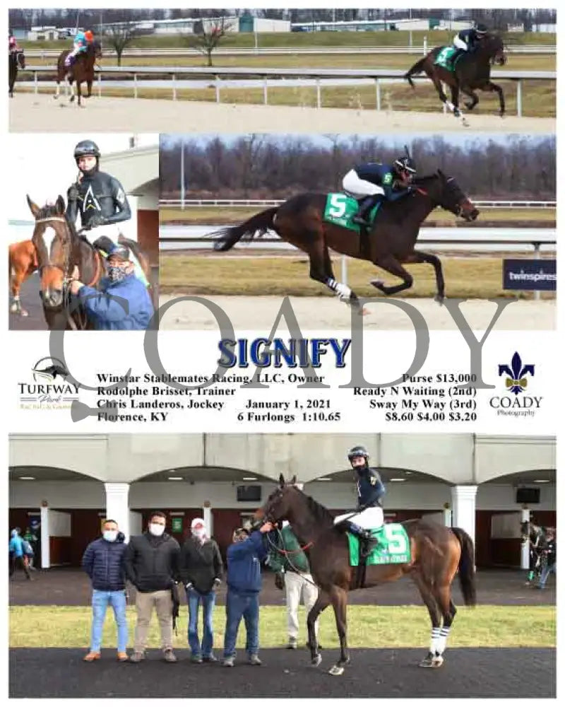 Signify - 01-01-21 R05 Tp Turfway Park