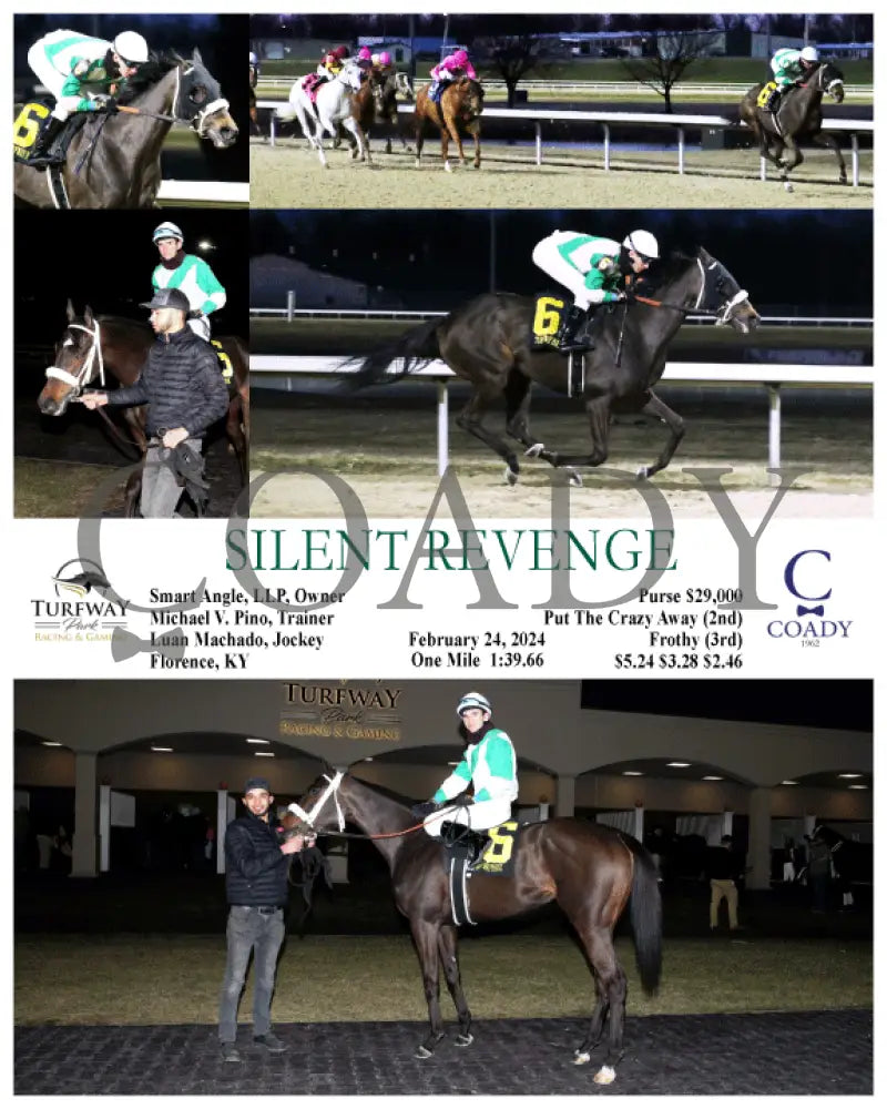 Silent Revenge - 02-24-24 R02 Tp Turfway Park