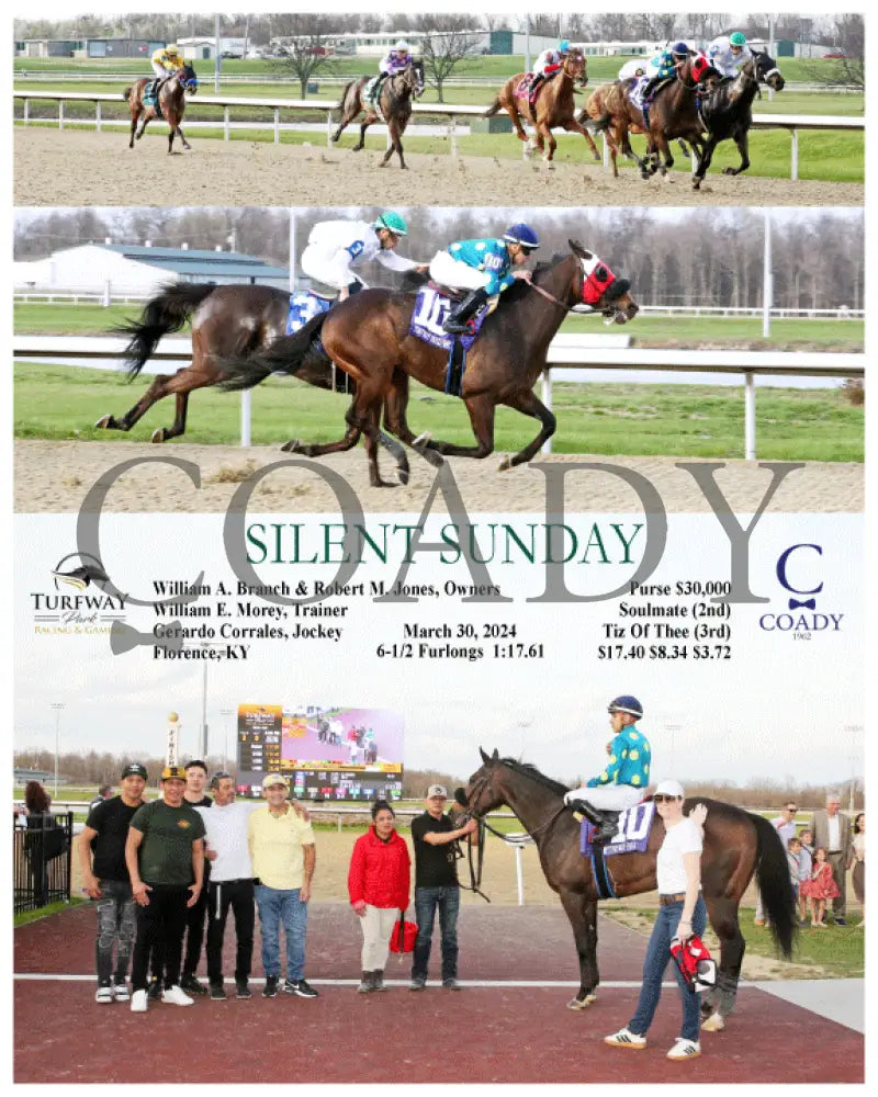 Silent Sunday - 03 - 30 - 24 R03 Tp Turfway Park