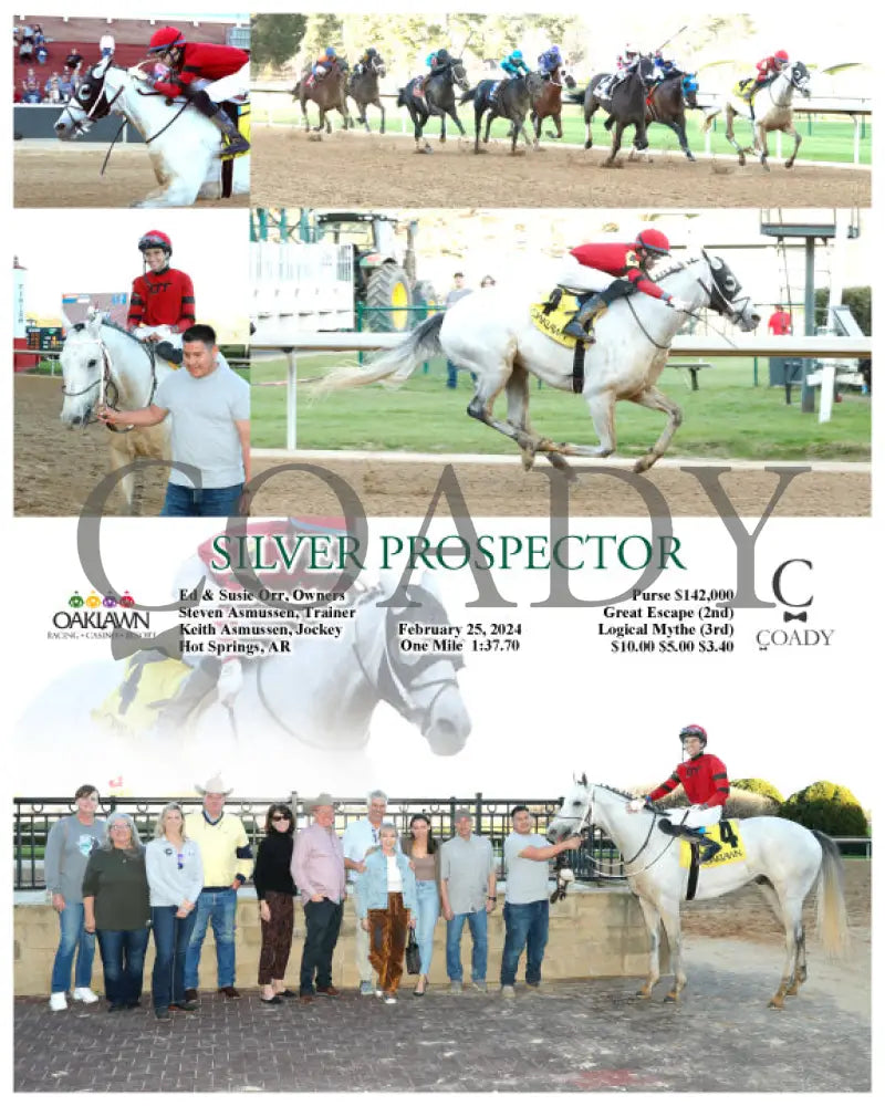 Silver Prospector - 02-25-24 R09 Op Oaklawn Park