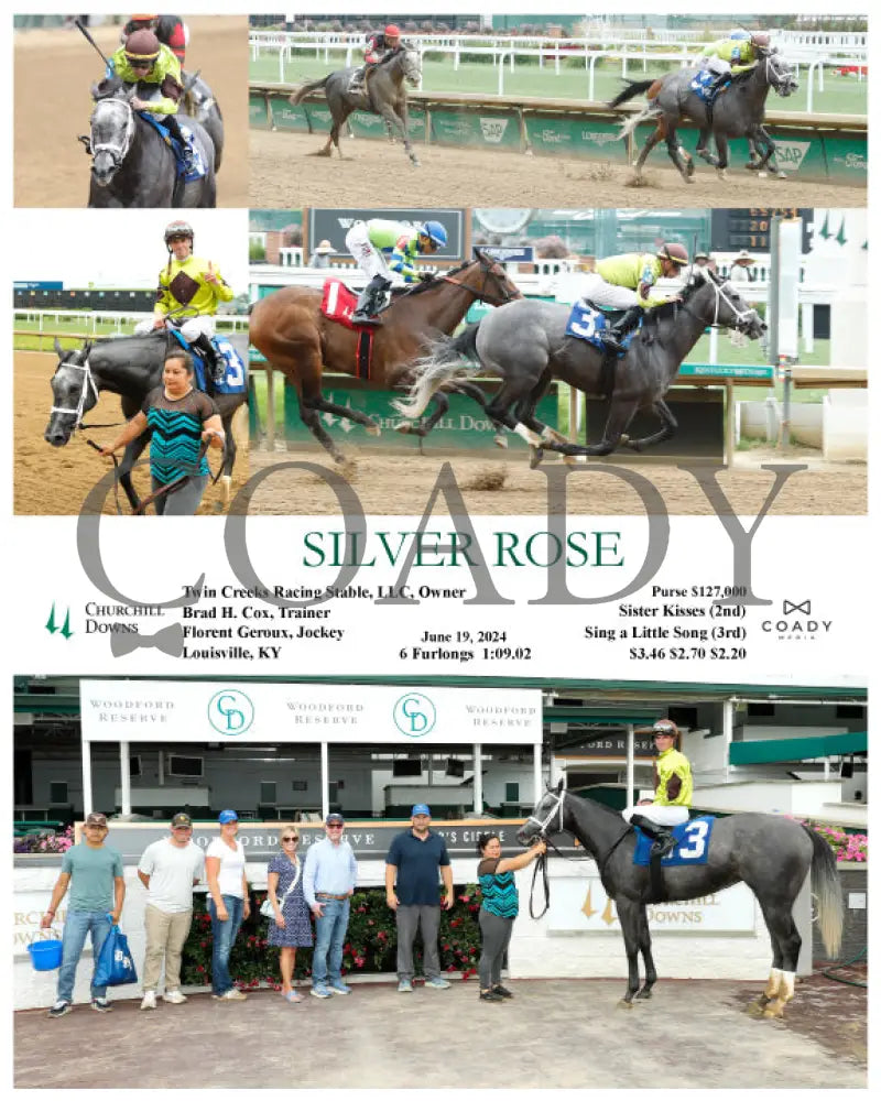 Silver Rose - 06-19-24 R02 Cd Churchill Downs