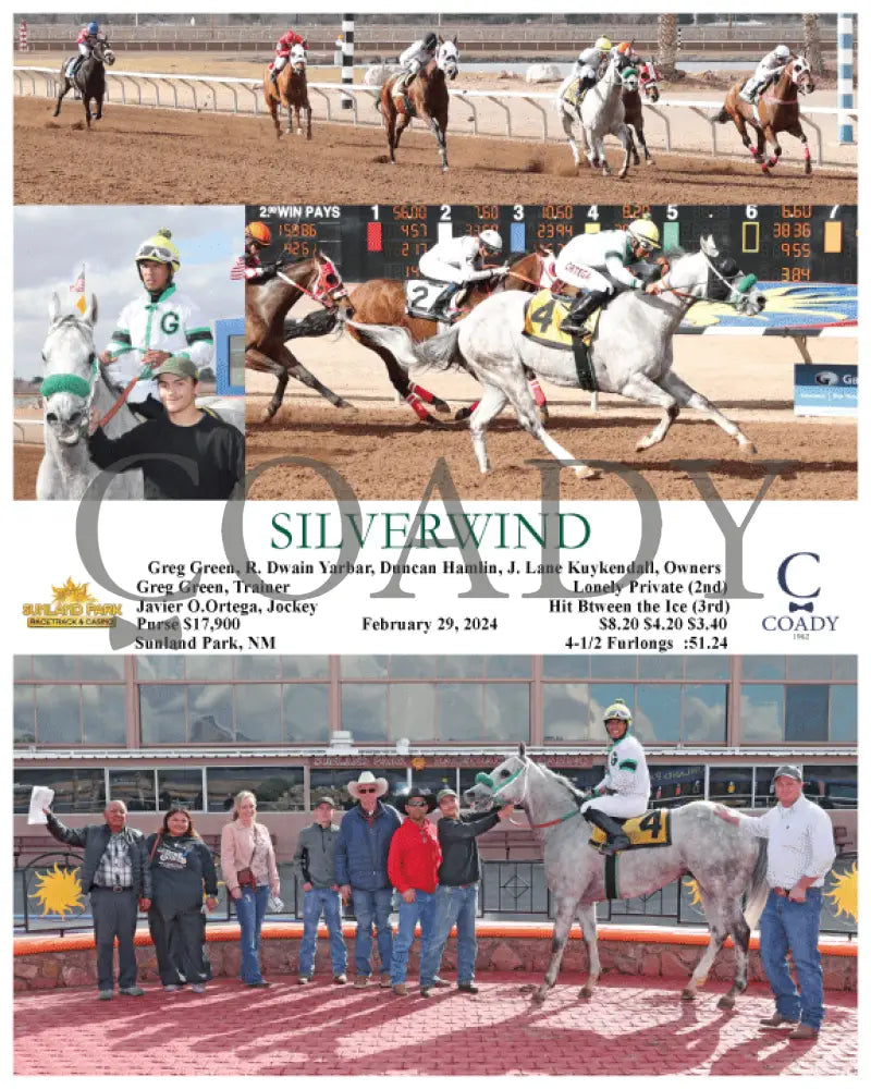 Silverwind - 02-29-24 R07 Sun Sunland Park