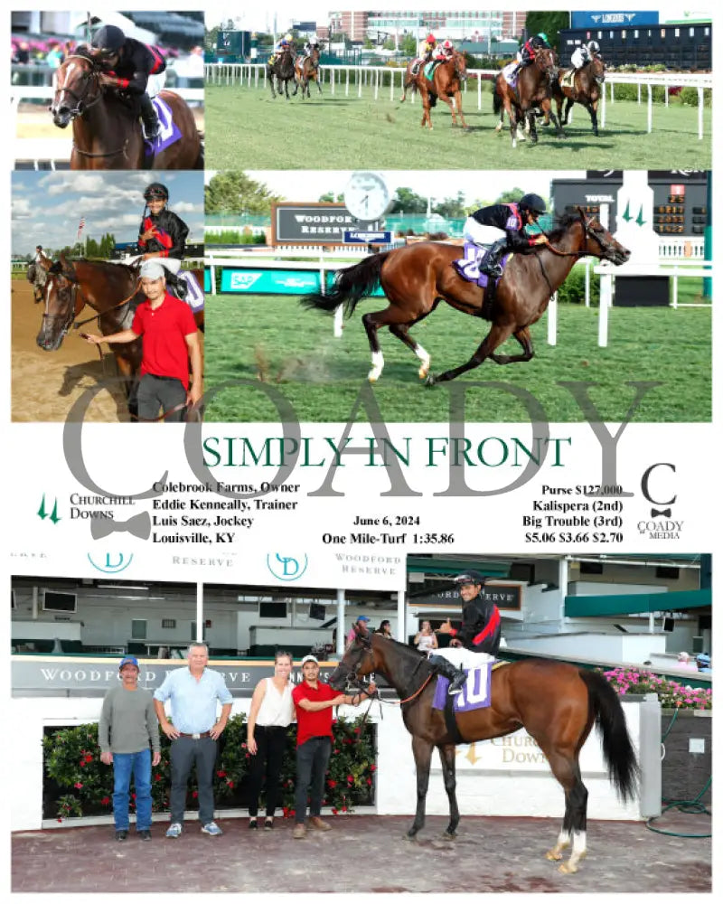 Simply In Front - 06-06-24 R04 Cd Churchill Downs