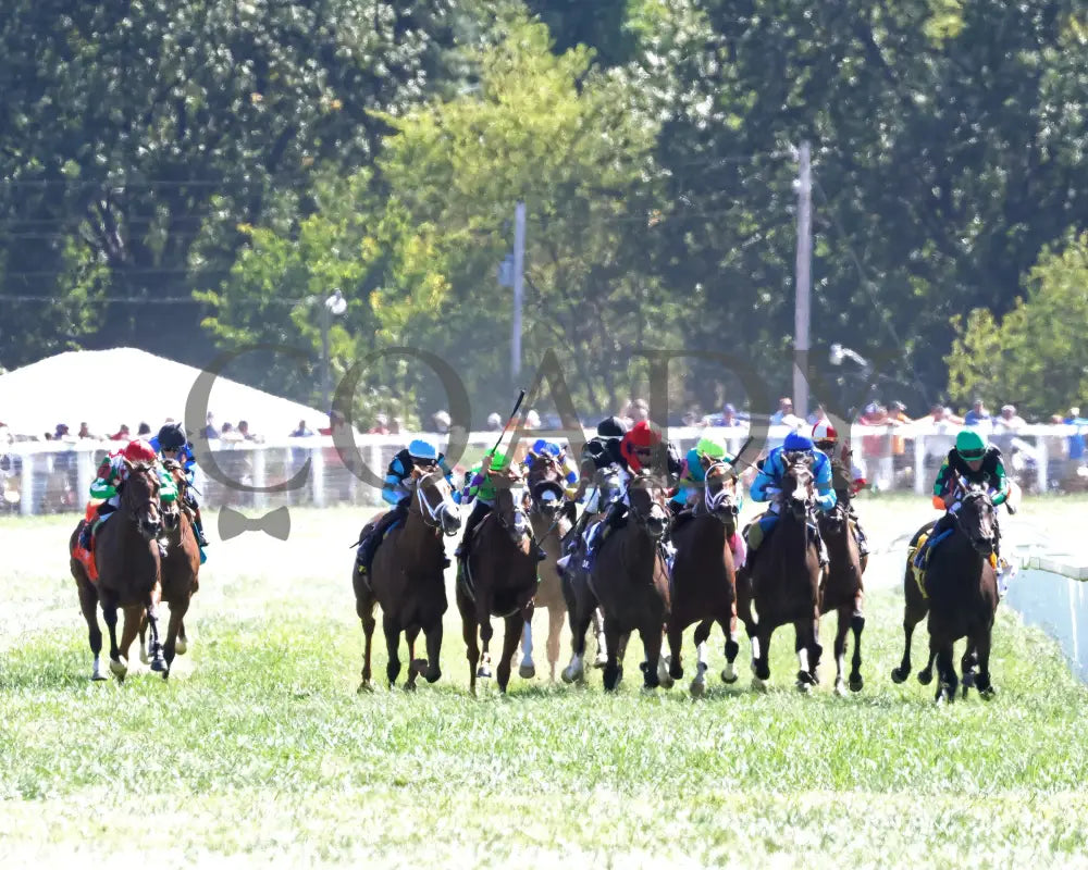 Simply In Front - The Ags Music City Stakes G1 09-07-24 R07 Kd Head On 01 Kentucky Downs