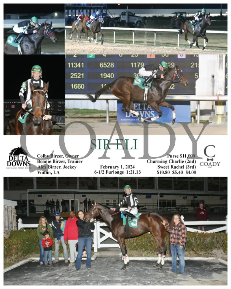 Sir Eli - 02 - 01 - 24 R06 Ded Delta Downs