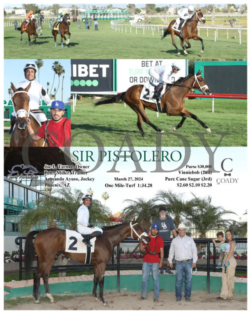 Sir Pistolero - 03 - 27 - 24 R09 Tup Turf Paradise