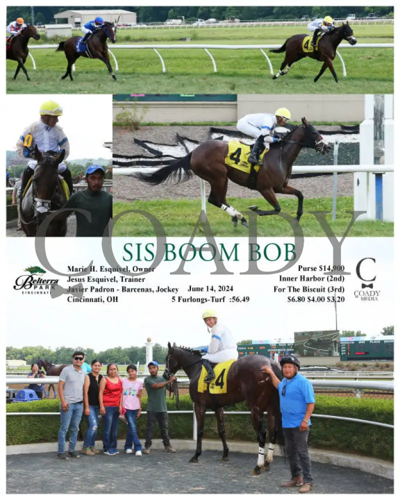 Sis Boom Bob - 06-14-24 R07 Btp Belterra Park