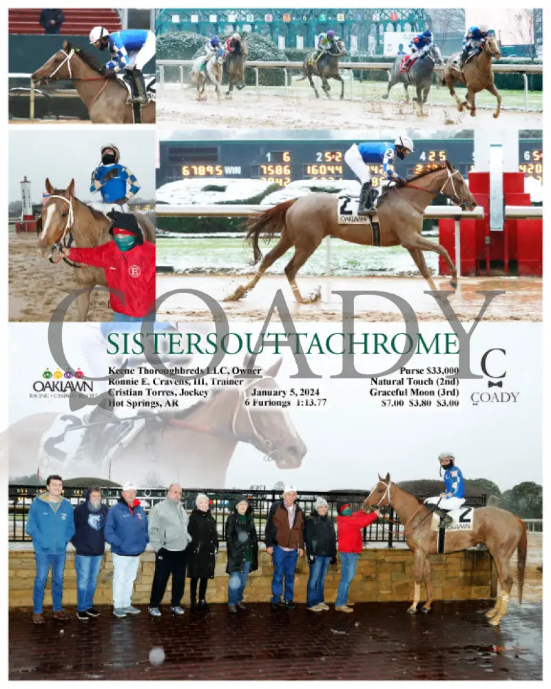 Sistersouttachrome - 01-05-24 R01 Op Oaklawn Park