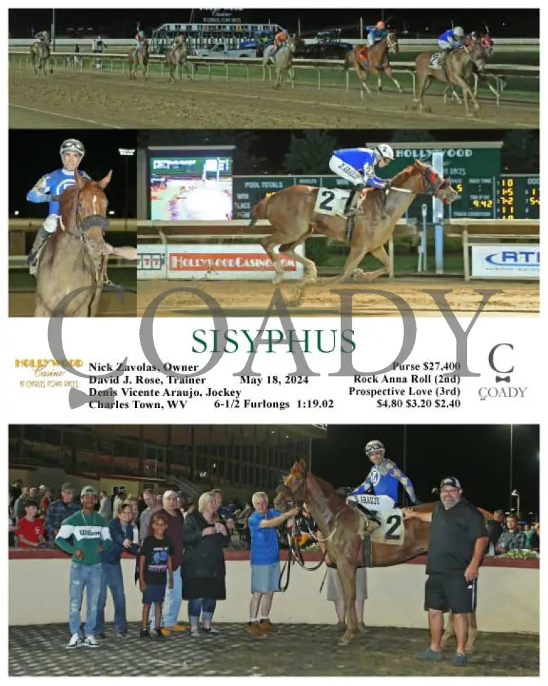 Sisyphus - 05-18-24 R05 Ct Hollywood Casino At Charles Town Races