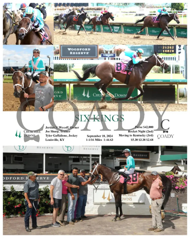 Six Kings - 09-18-24 R04 Cd Churchill Downs