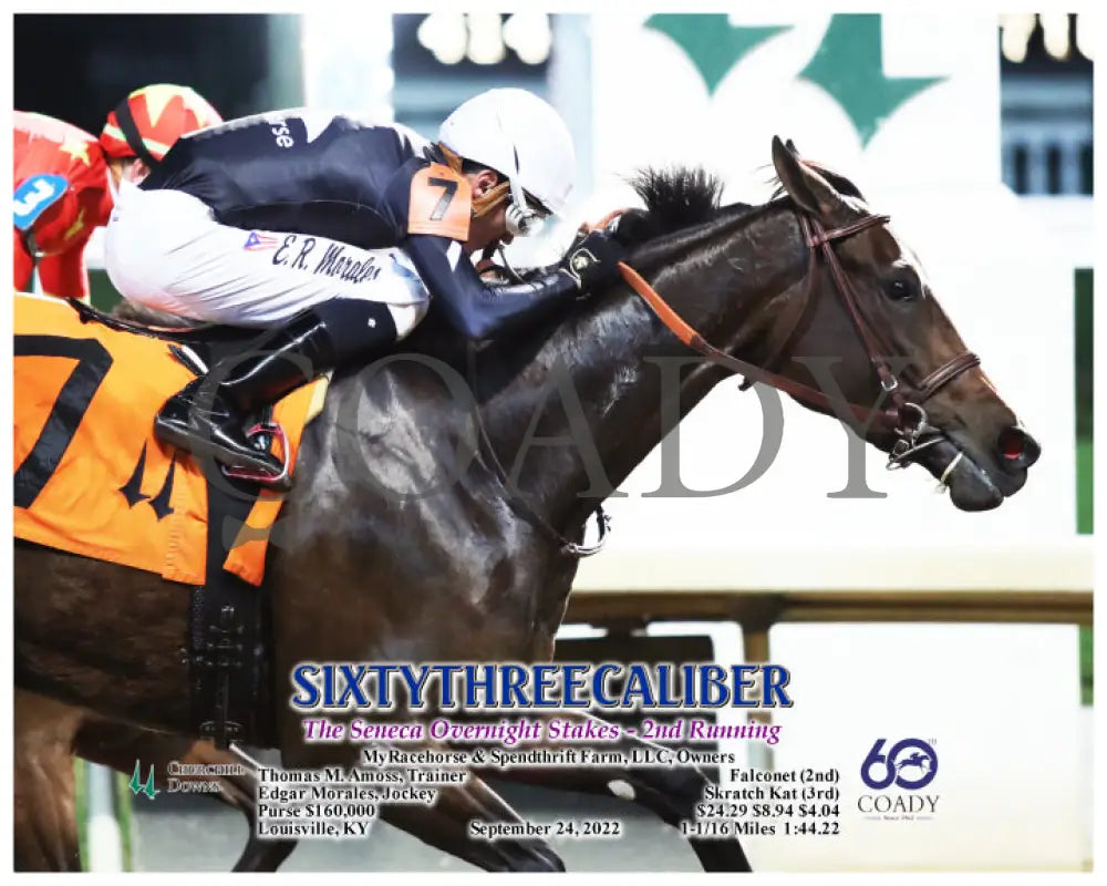 Sixtythreecaliber - The Seneca Overnight Stakes 2Nd Running 09-24-22 R07 Cd Action 04 Churchill