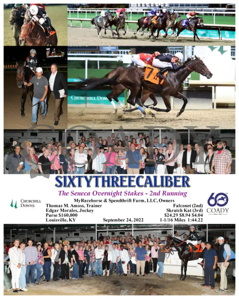 Sixtythreecaliber - The Seneca Overnight Stakes 2Nd Running 09-24-22 R07 Cd Churchill Downs