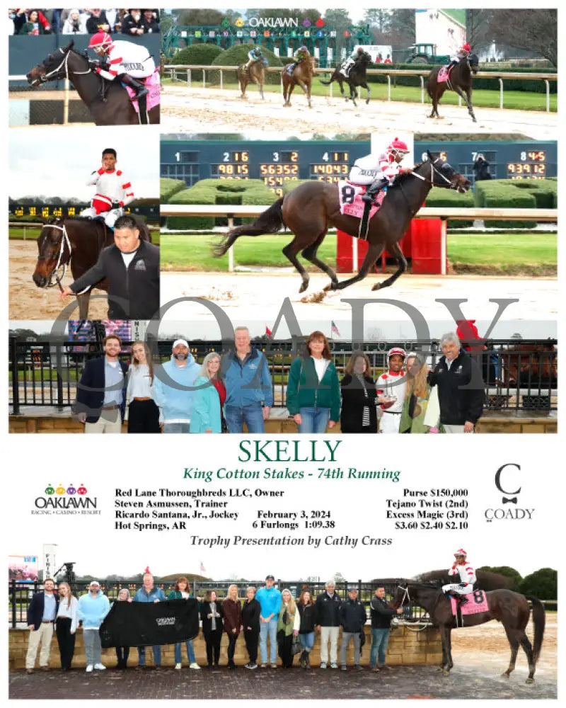 Skelly - King Cotton Stakes 74Th Running 02-03-24 R08 Op Oaklawn Park