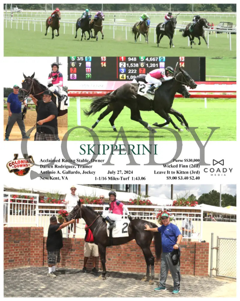 Skipperini - 07-27-24 R01 Cnl Colonial Downs